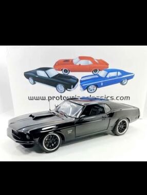 1/18 Acme YCID 1969 MUSTANG BOSS 351 pro touring  limited to 120pcs. Gmp